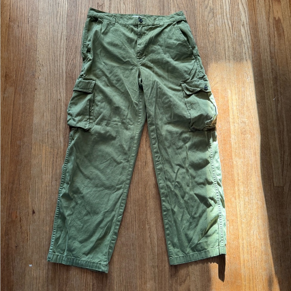 Madewell low rise Green Cargo Pants